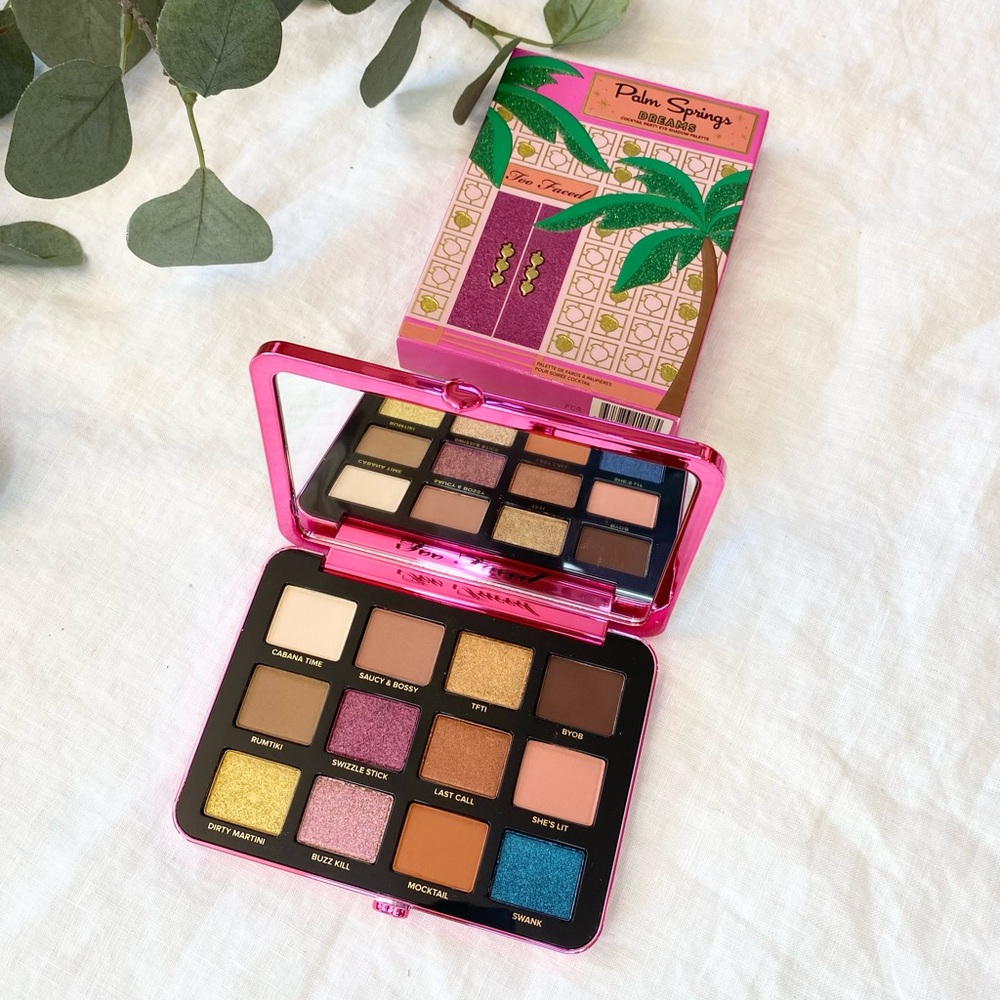 TOO FACED Palm Springs Dreams Eyeshadow Palette New In Box - Picture 3 of 11